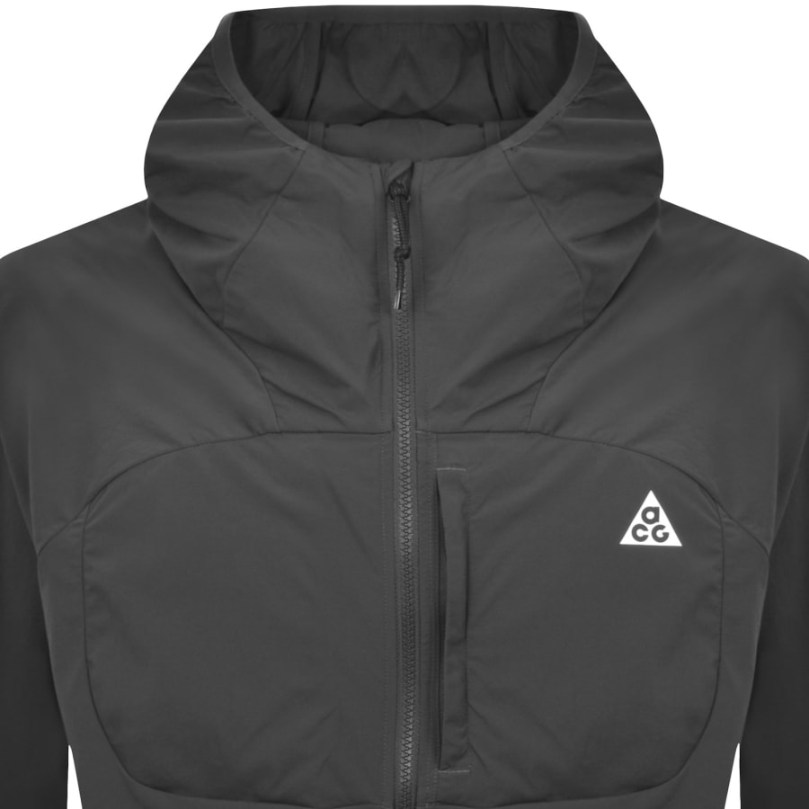 Image number 2 for Nike ACG Five Towers Hooded Jacket Grey