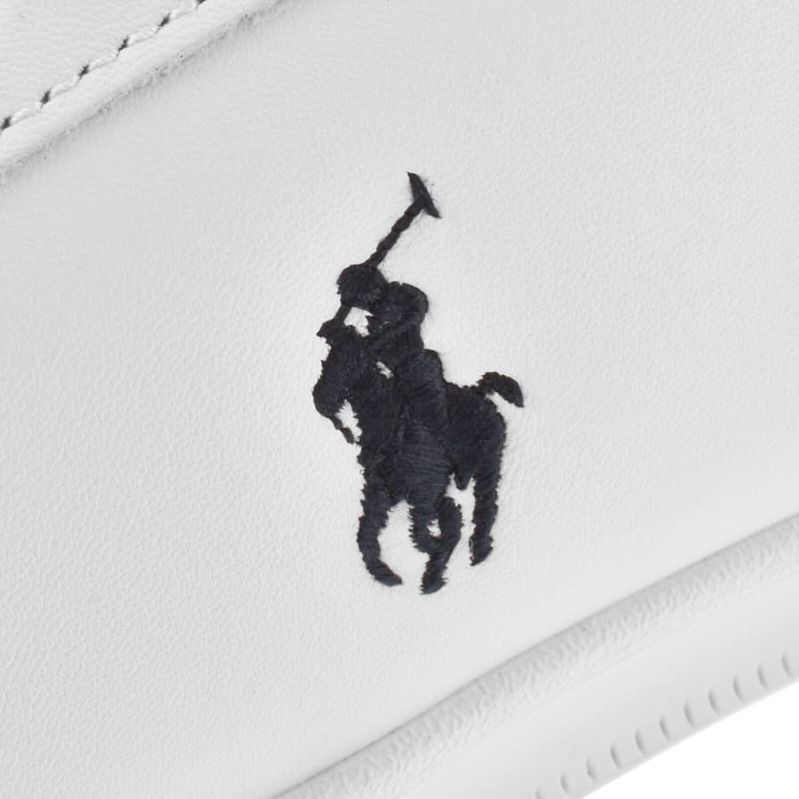 Image number 4 for Ralph Lauren Heritage Court II Trainers White