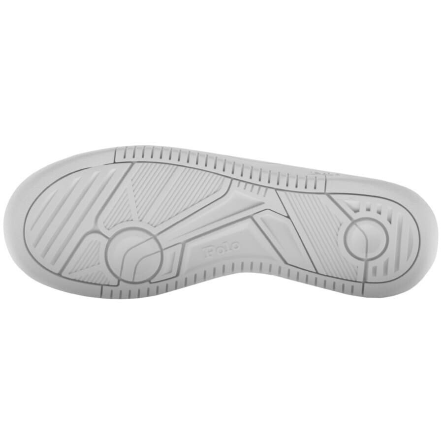 Image number 5 for Ralph Lauren Masters Trainers White