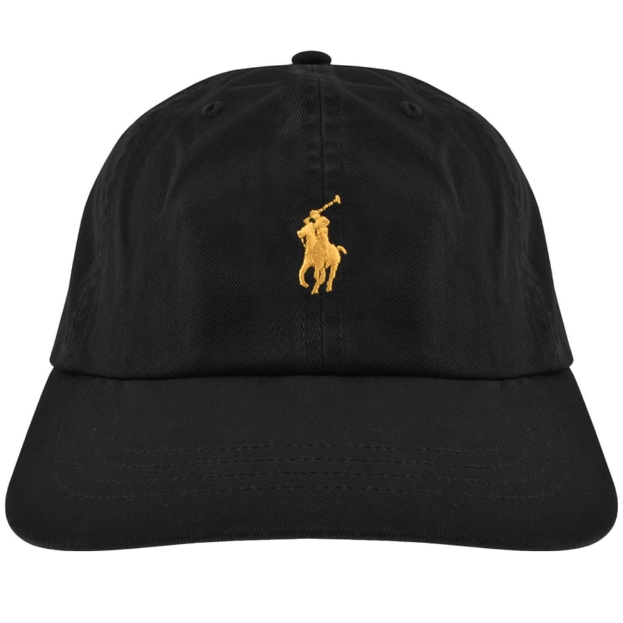 Image number 1 for Ralph Lauren Classic Sport Baseball Cap Black