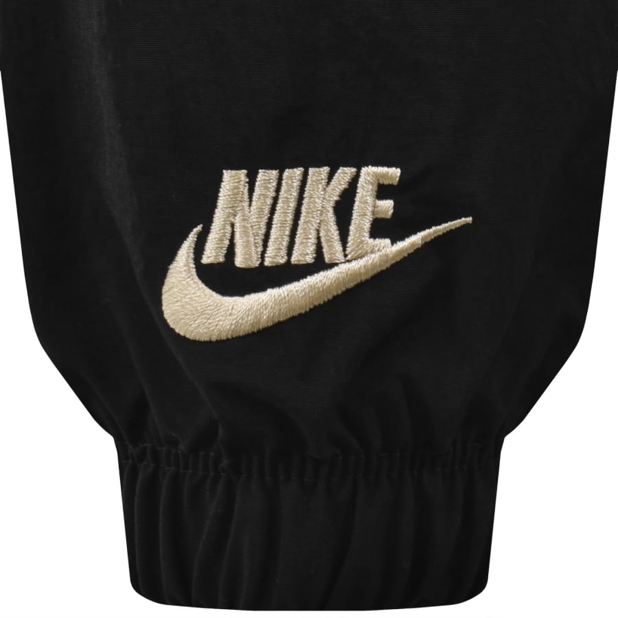 Image number 4 for Nike Club Half Zip Jacket Black