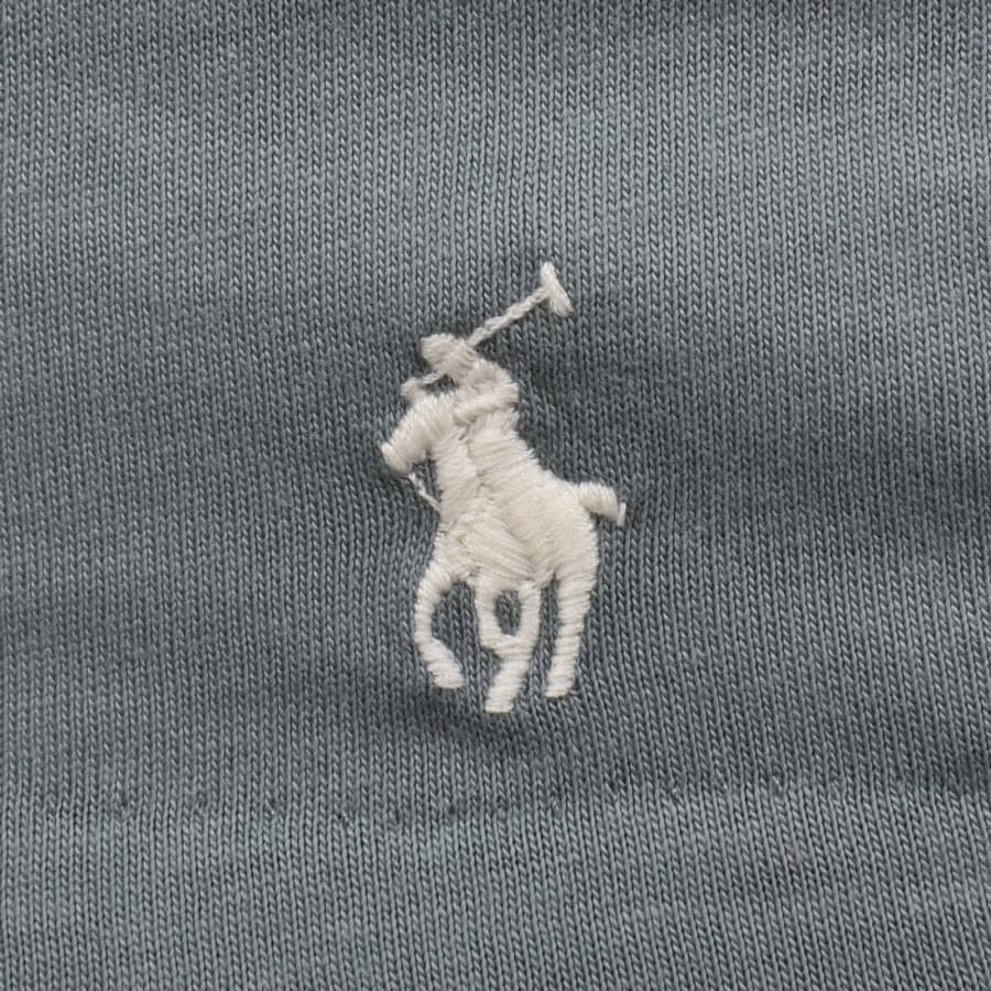 Image number 4 for Ralph Lauren Logo Crew Neck T Shirt Blue