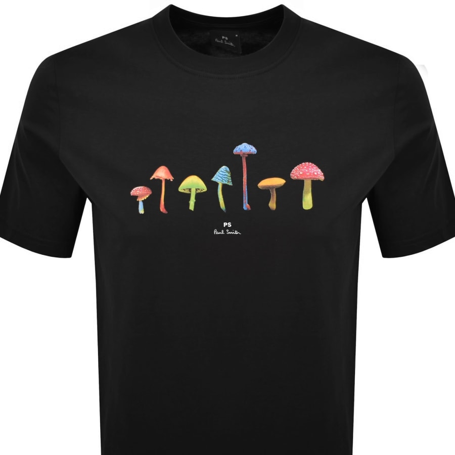 Image number 2 for Paul Smith Mushroom T Shirt Black