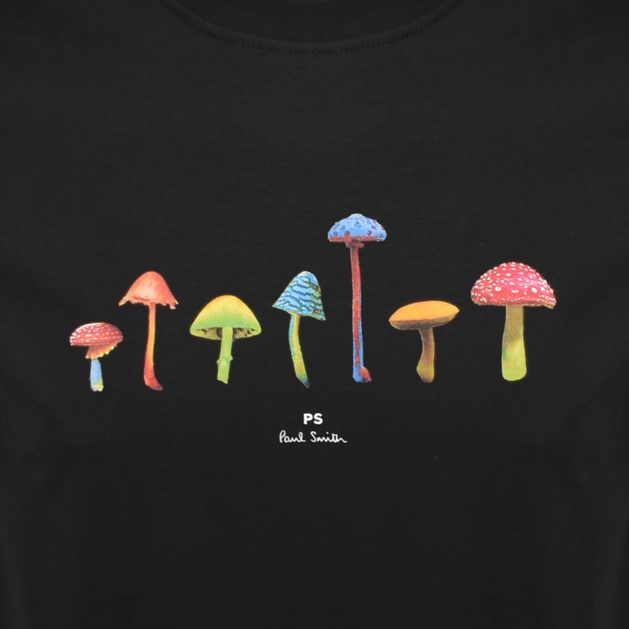 Image number 3 for Paul Smith Mushroom T Shirt Black