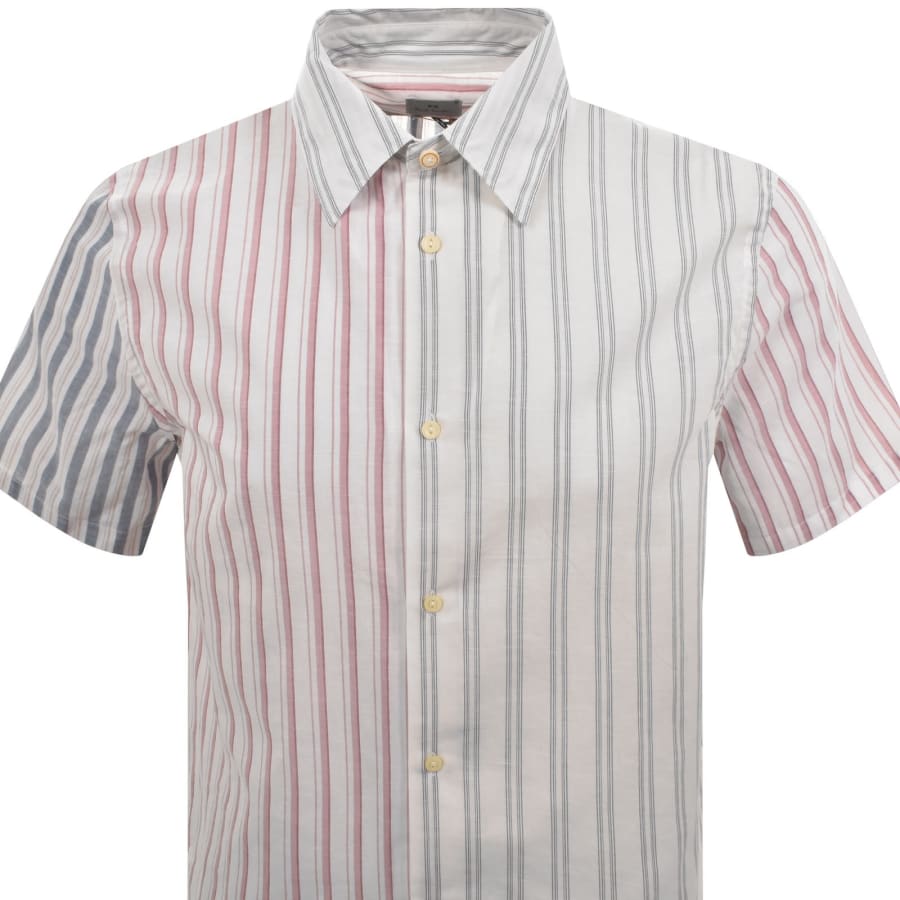 Image number 2 for Paul Smith Short Sleeve Shirt White