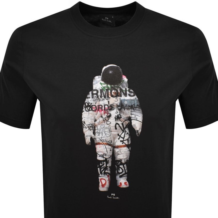 Image number 2 for Paul Smith Astronaut T Shirt Black