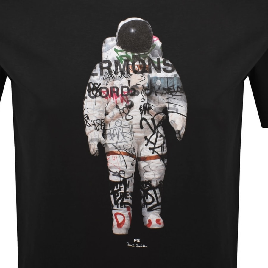Image number 3 for Paul Smith Astronaut T Shirt Black