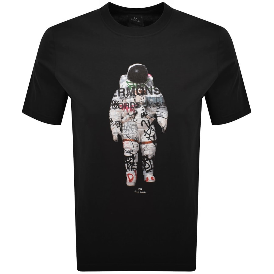 Image number 1 for Paul Smith Astronaut T Shirt Black
