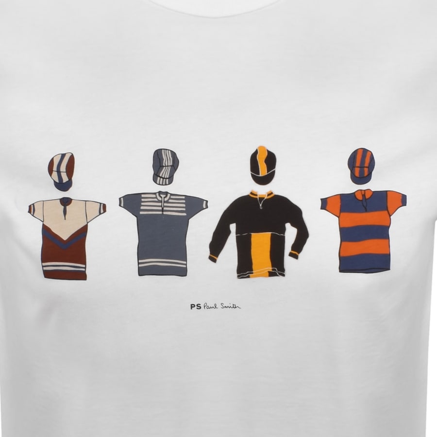 Image number 3 for Paul Smith Cycle Jerseys T Shirt White