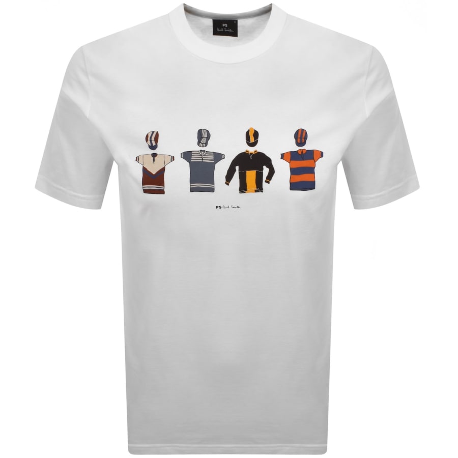 Image number 1 for Paul Smith Cycle Jerseys T Shirt White