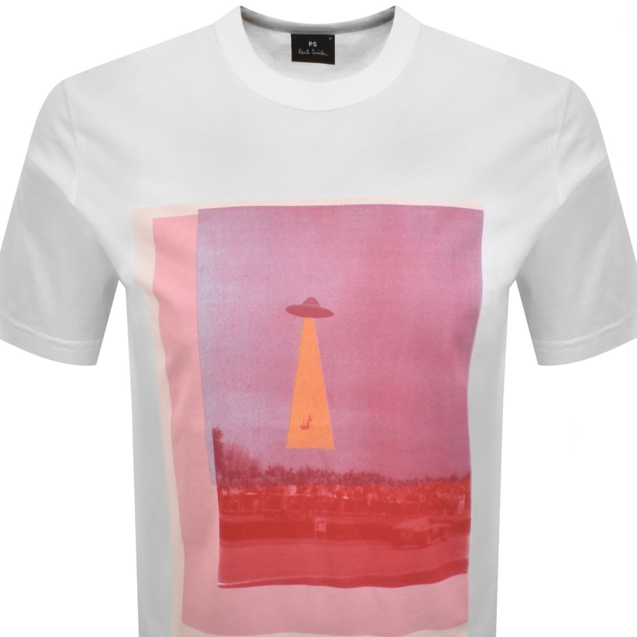 Image number 2 for Paul Smith UFO T Shirt White