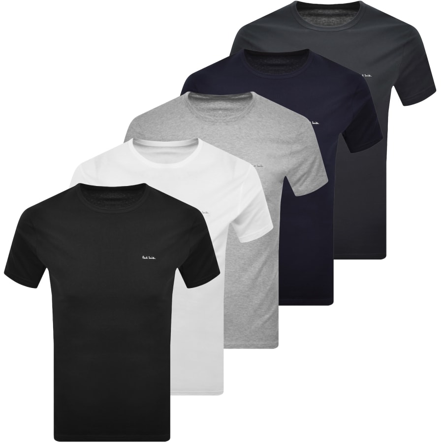 Image number 1 for Paul Smith 5 Pack T Shirts Multi
