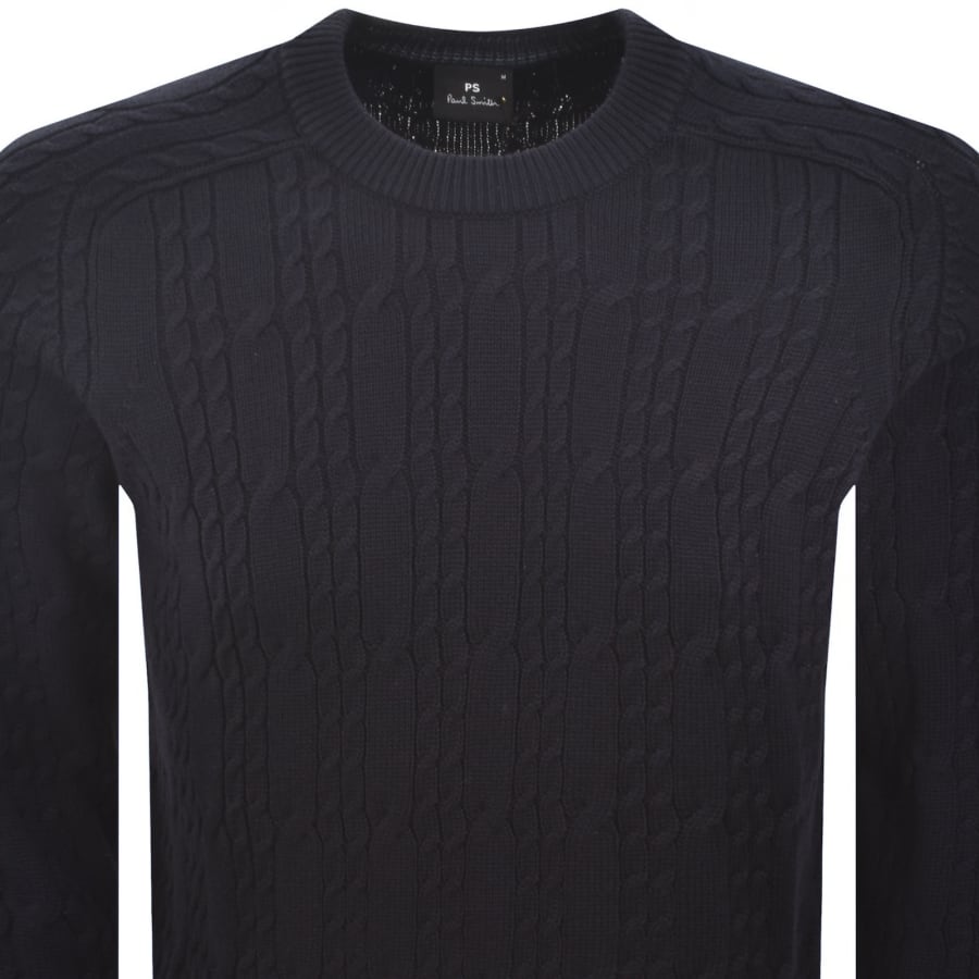 Image number 2 for Paul Smith Knit Jumper Blue