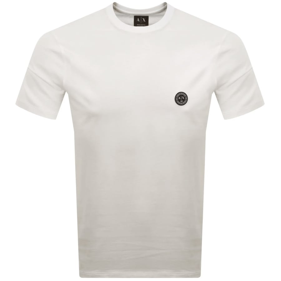 Image number 1 for Armani Exchange Regular Fit T Shirt Off White