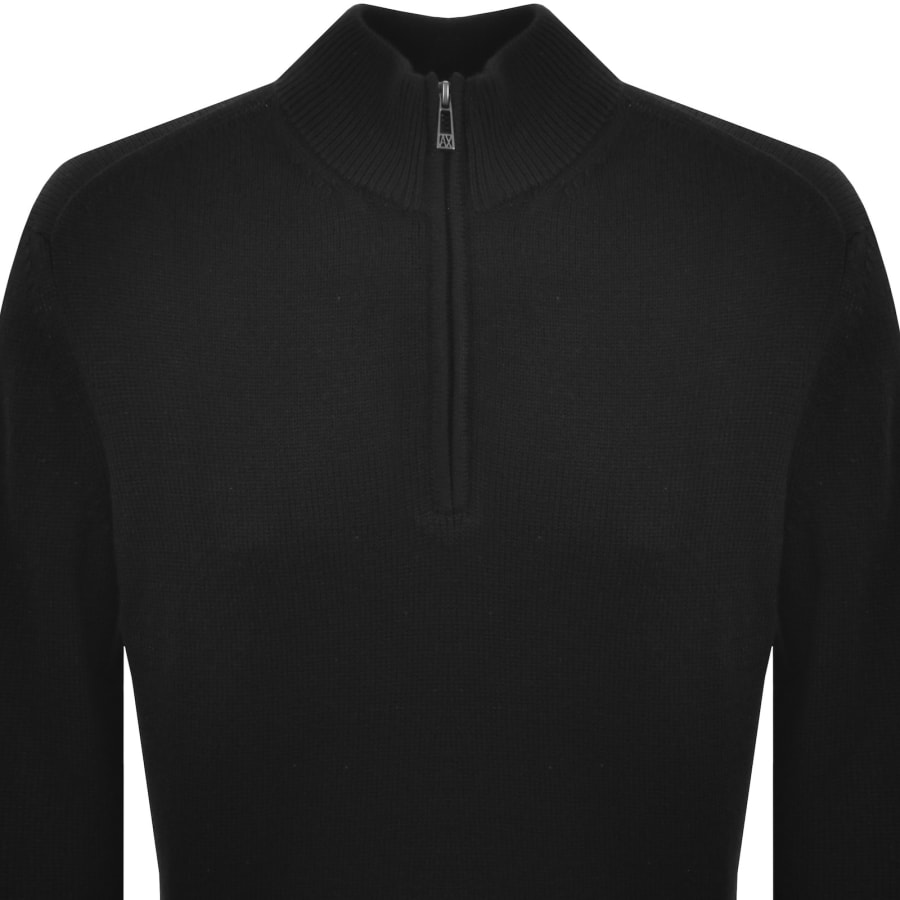 Image number 2 for Armani Exchange Knit Jumper Black