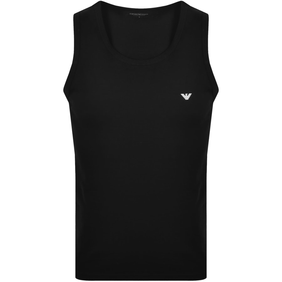 Image number 1 for Emporio Armani Vest Lounge T Shirt Black