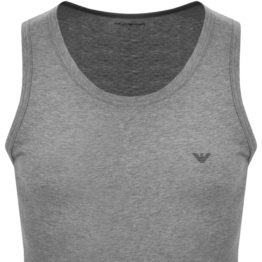 Image number 2 for Emporio Armani Vest Lounge T Shirt Grey
