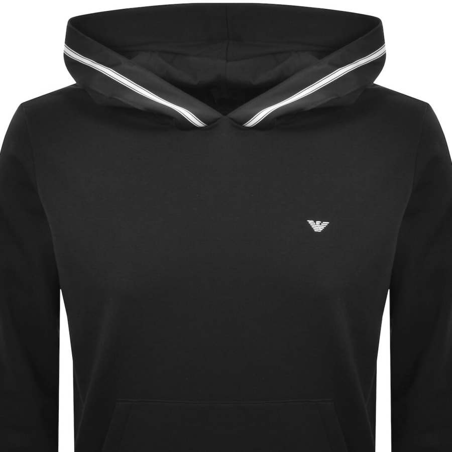 Image number 2 for Emporio Armani Lounge Hoodie Black