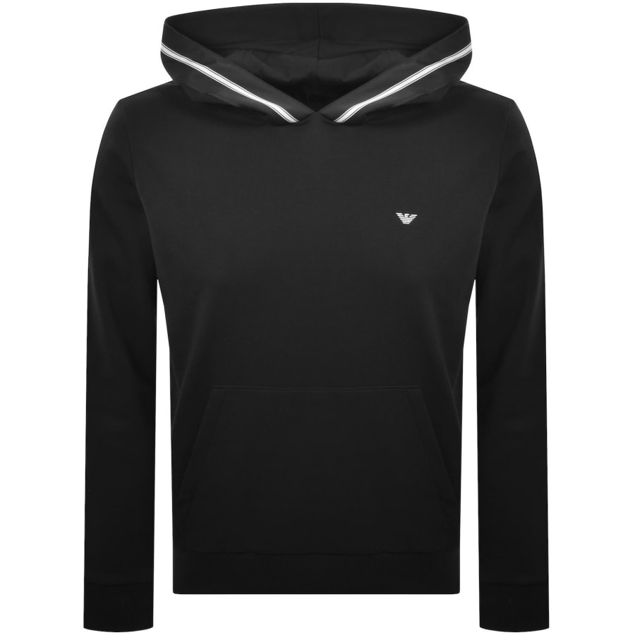 Image number 1 for Emporio Armani Lounge Hoodie Black