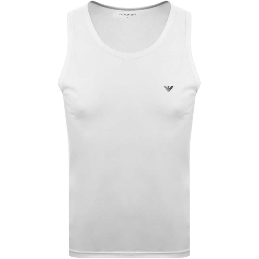 Image number 1 for Emporio Armani Vest Lounge T Shirt White