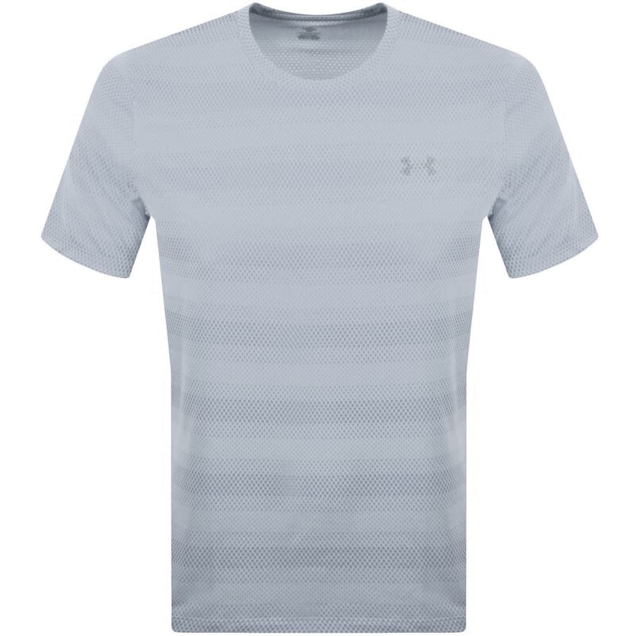 Image number 1 for Under Armour Logo T Shirt Blue