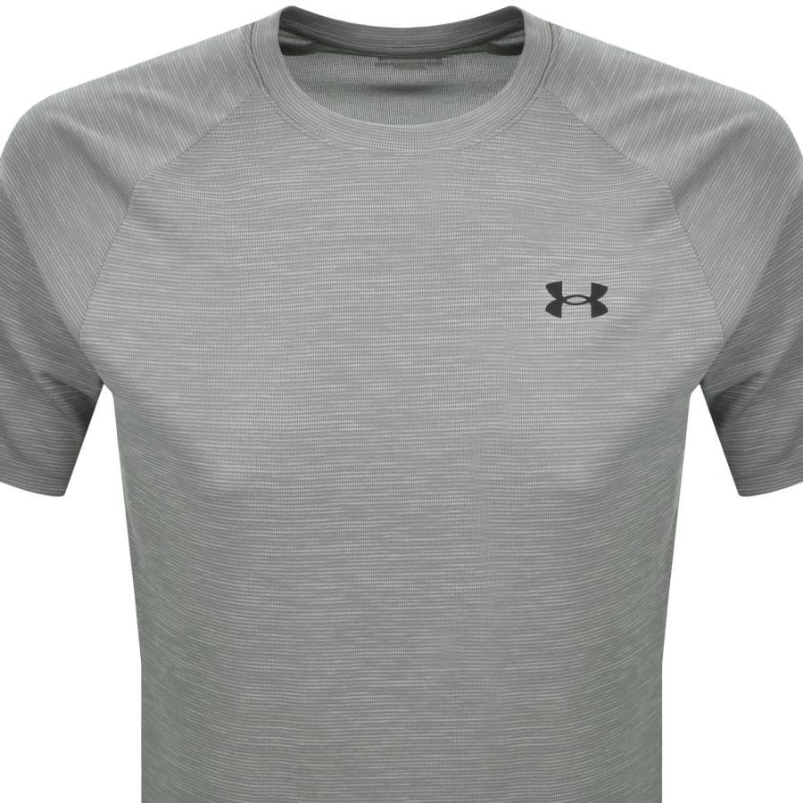 Image number 2 for Under Armour Tech Textured T Shirt Grey