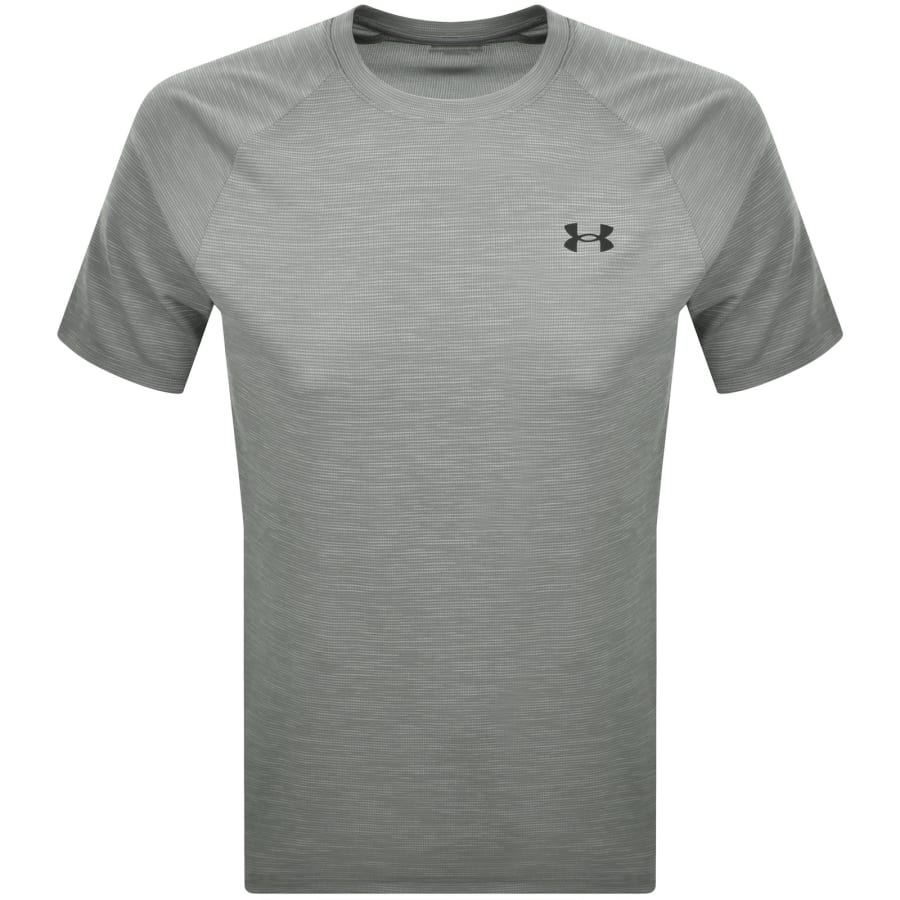Image number 1 for Under Armour Tech Textured T Shirt Grey
