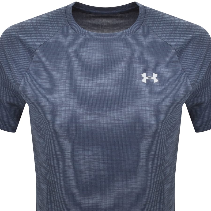 Image number 2 for Under Armour Tech Textured T Shirt Blue