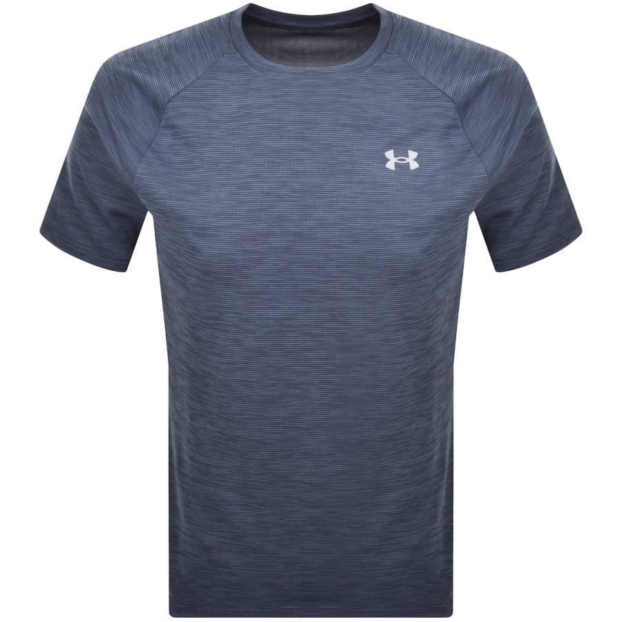Image number 1 for Under Armour Tech Textured T Shirt Blue