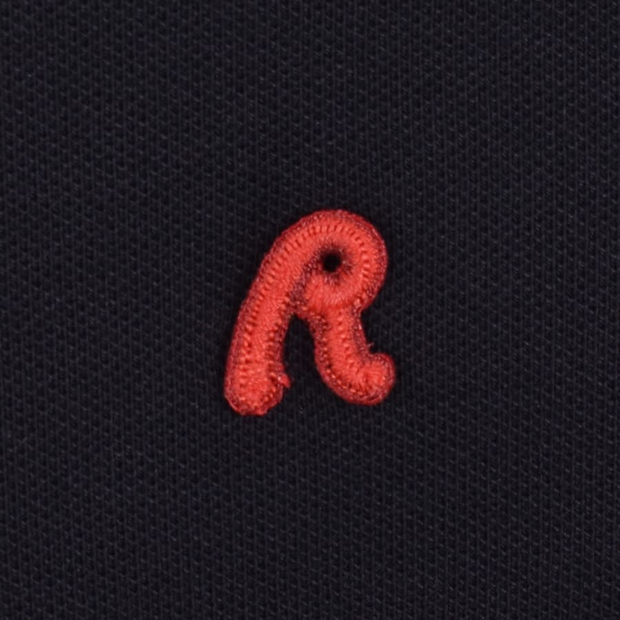 Image number 3 for Replay Short Sleeved Polo T Shirt Navy
