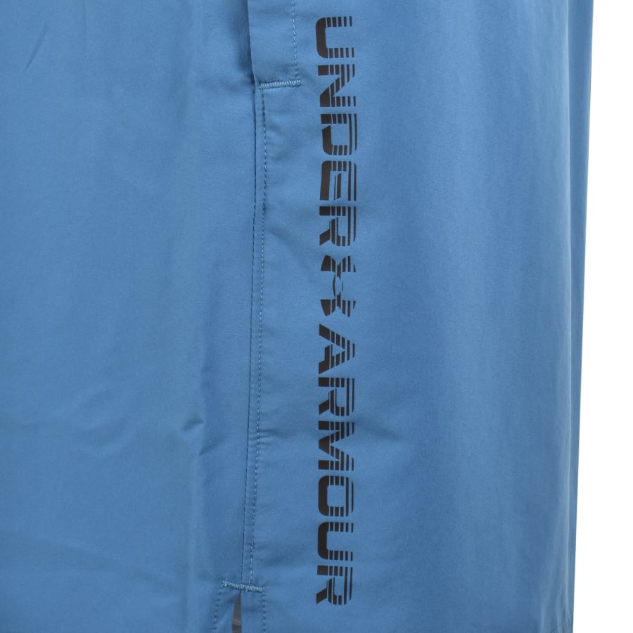 Image number 4 for Under Armour Logo Shorts Blue
