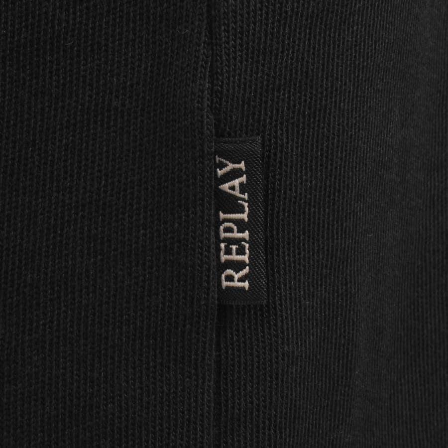 Image number 4 for Replay Graphic T Shirt Black