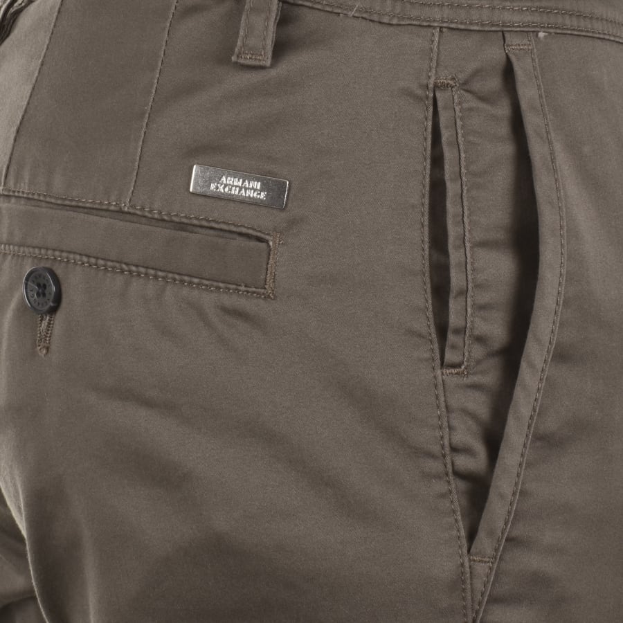 Image number 3 for Armani Exchange 1162 Slim Fit Trousers Grey