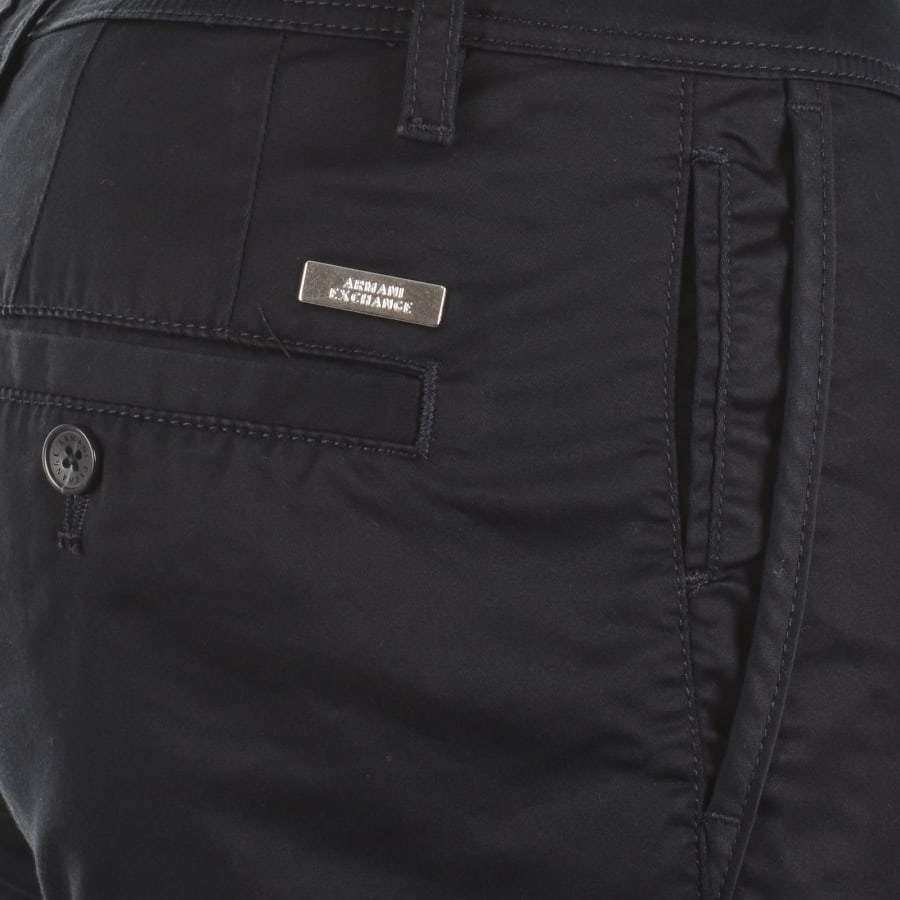 Image number 3 for Armani Exchange 1162 Slim Fit Trousers Navy