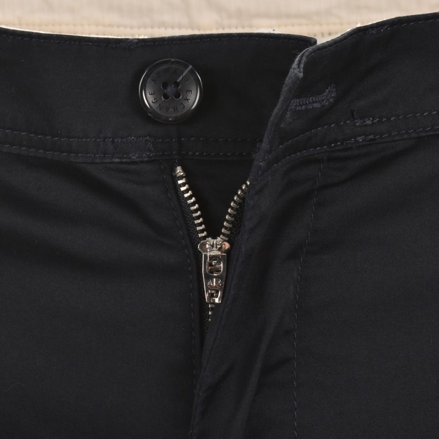Image number 4 for Armani Exchange 1162 Slim Fit Trousers Navy