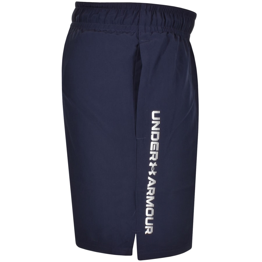 Image number 4 for Under Armour Logo Shorts Navy