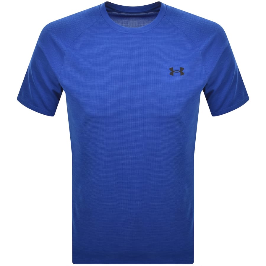Image number 1 for Under Armour Tech Textured T Shirt Blue