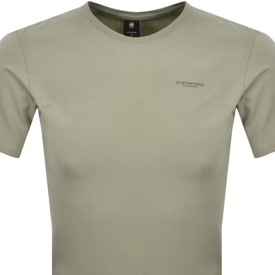 Image number 2 for G-Star Slim Base T Shirt Light Orphus Green