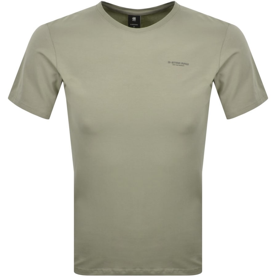 Image number 1 for G-Star Slim Base T Shirt Light Orphus Green