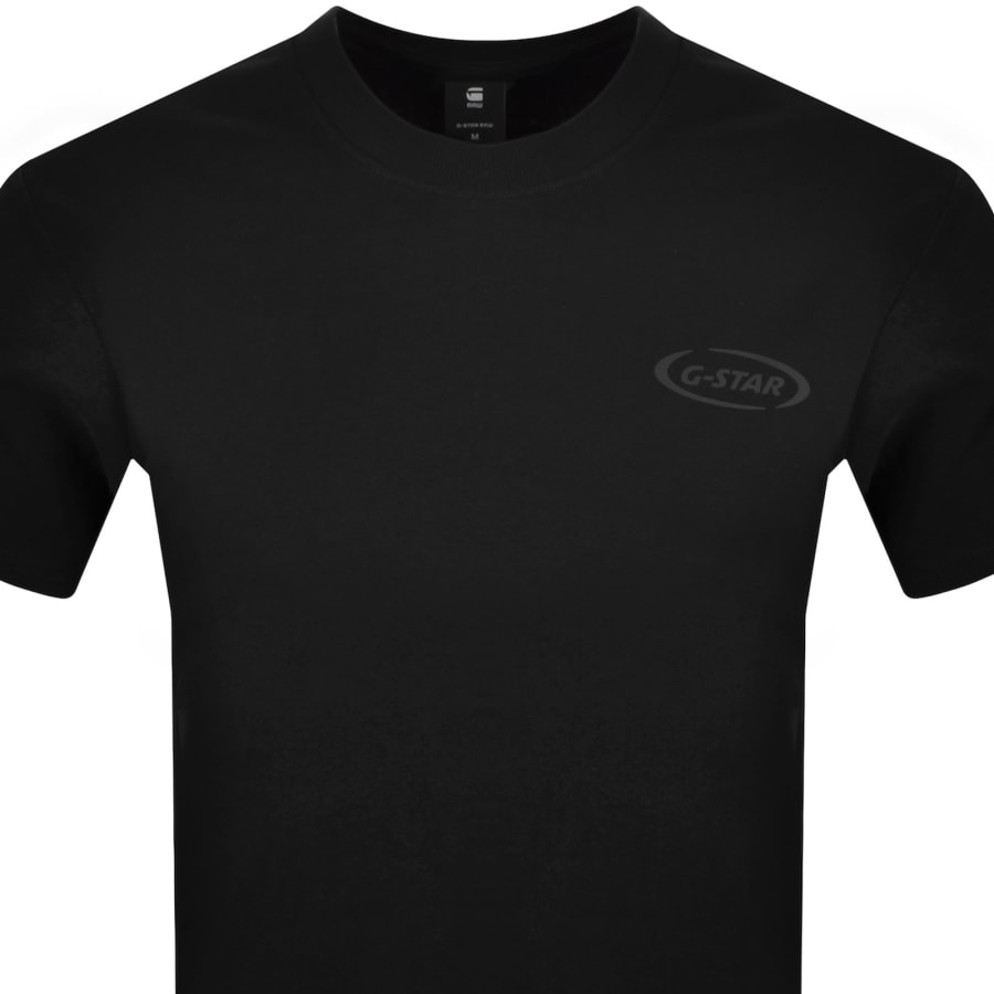 Image number 2 for G-Star 90s Logo T Shirt Dark Black