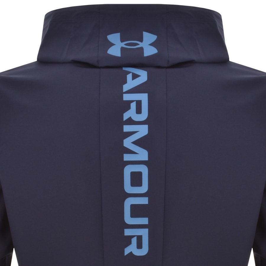 Image number 5 for Under Armour Tech Sport Jacket Navy