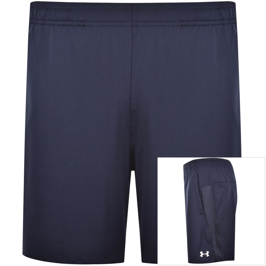 Image number 1 for Under Armour Logo Shorts Navy