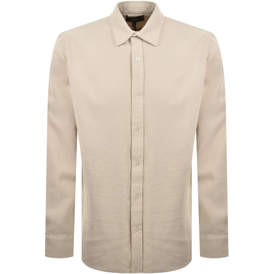 Image number 1 for G-Star Clean Long Sleeve Shirt Cream