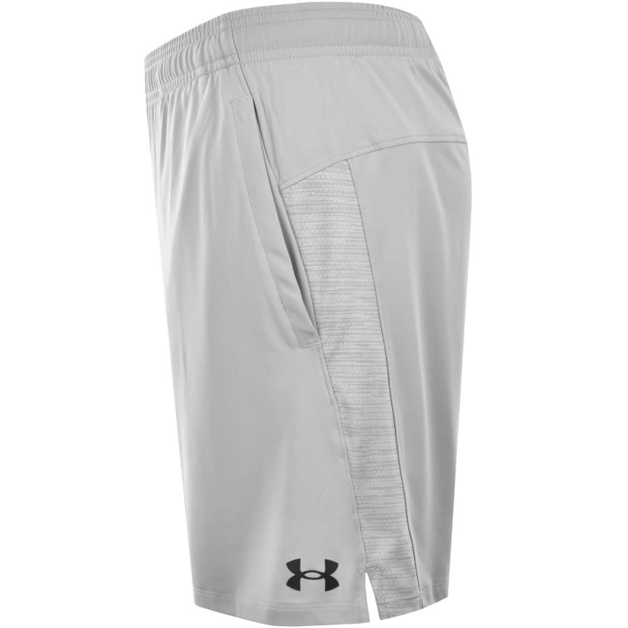 Image number 5 for Under Armour Logo Shorts Grey