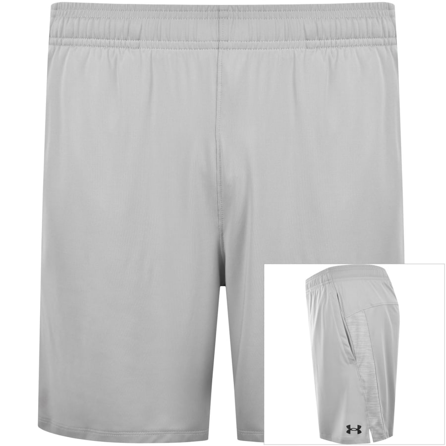 Image number 1 for Under Armour Logo Shorts Grey