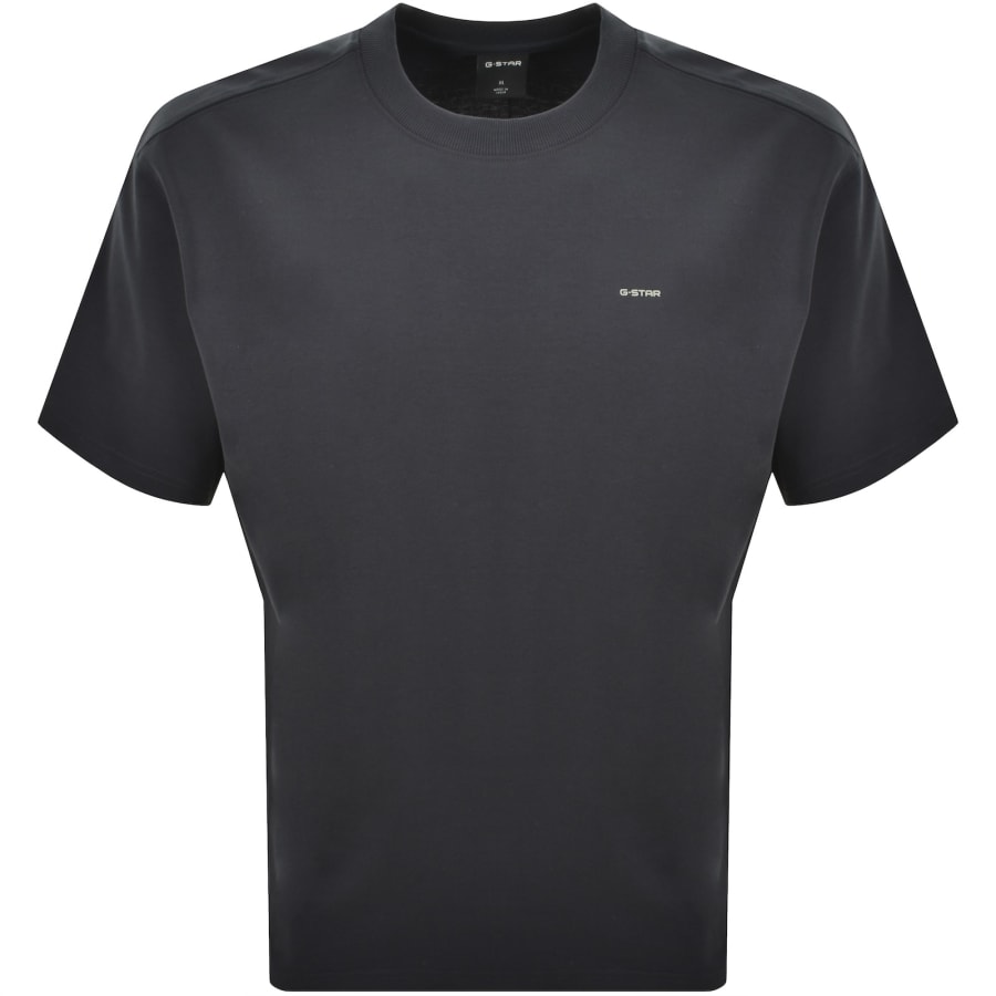 Image number 2 for G-Star Back Graphic T Shirt Petrol Blue