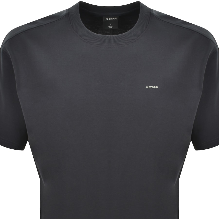 Image number 3 for G-Star Back Graphic T Shirt Petrol Blue