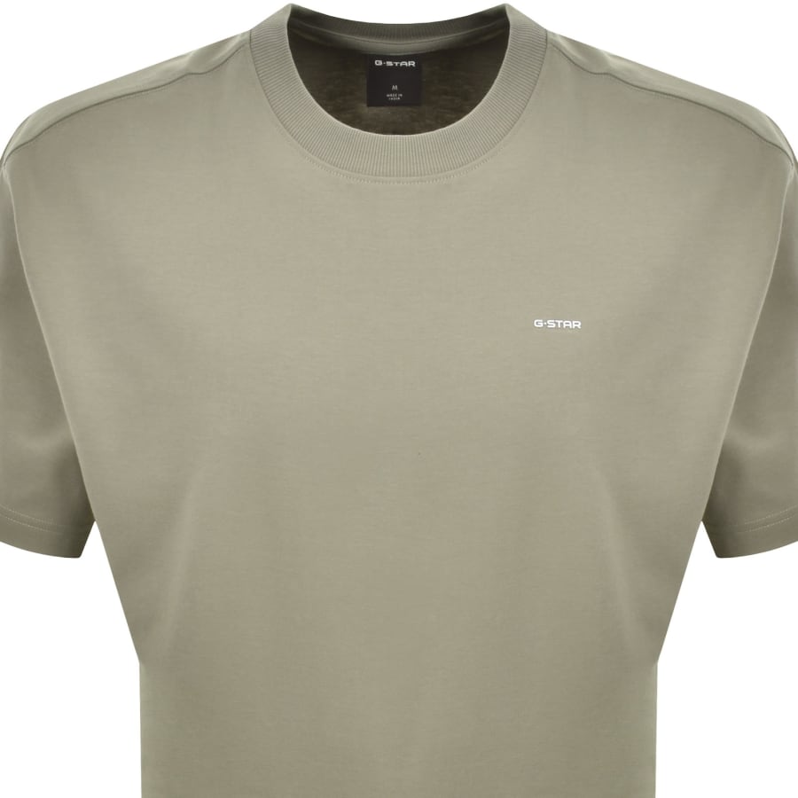 Image number 3 for G-Star Back Graphic T Shirt Green