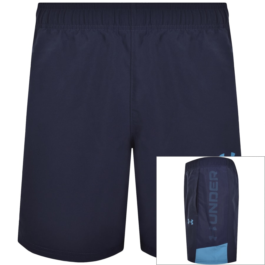Image number 1 for Under Armour Tech Utility Shorts Navy