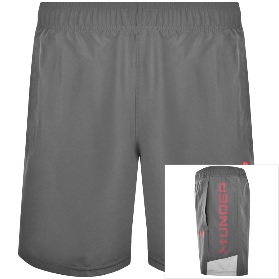 Image number 1 for Under Armour Tech Utility Shorts Grey